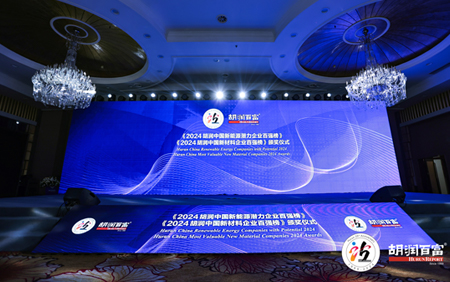 TOP20! 兰博电竞科入榜《2024胡润中国新材料企业百强榜 》